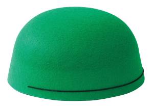 フェルト帽子 緑